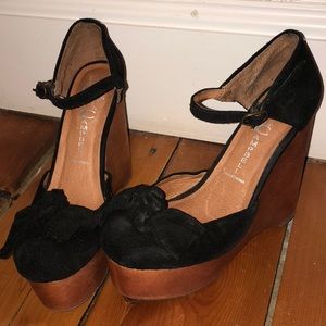 Jeffrey Campbell Daisy-D Wooden Wedges